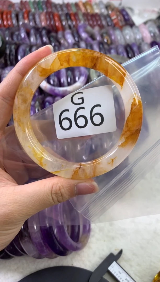 【闪购商品】水晶水晶手镯G未镶嵌666-61