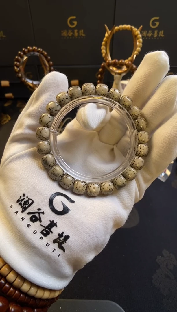 手串星月菩提10*9正月月大留白