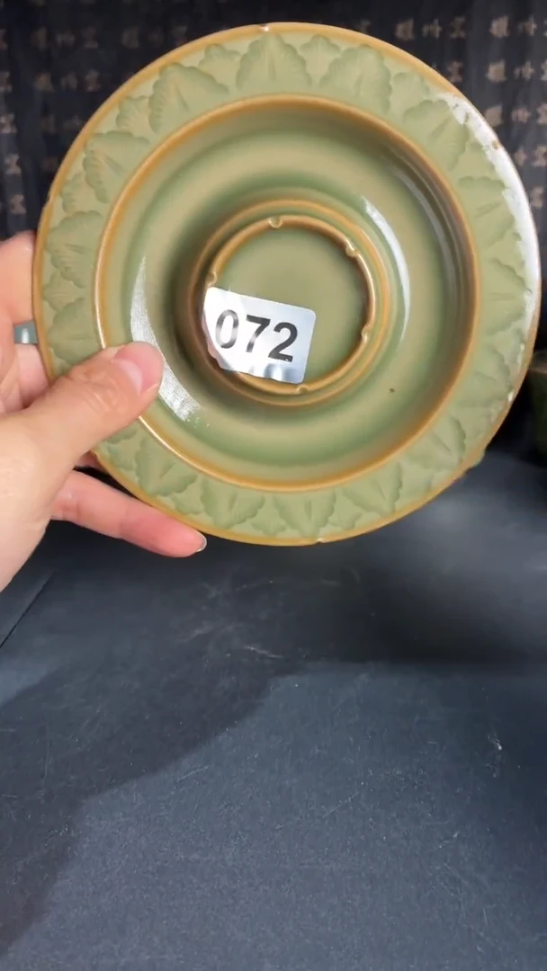 耀州窑仰山宋氏盏拖微瑕072