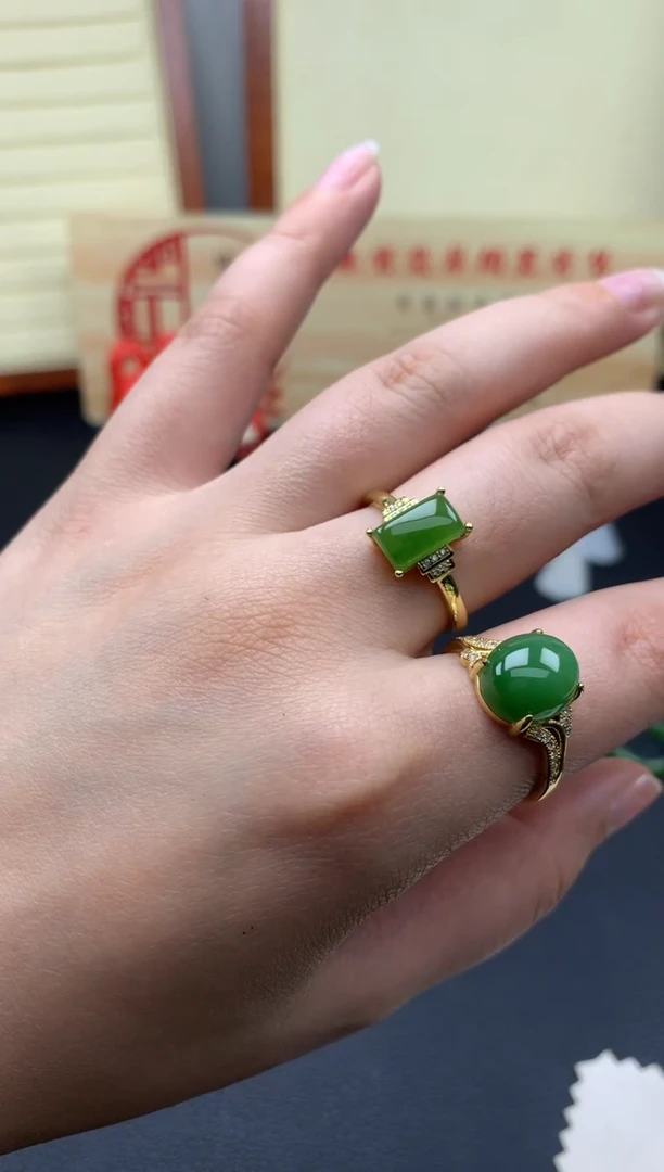 【闪购商品】和田玉戒指未镶嵌/////////