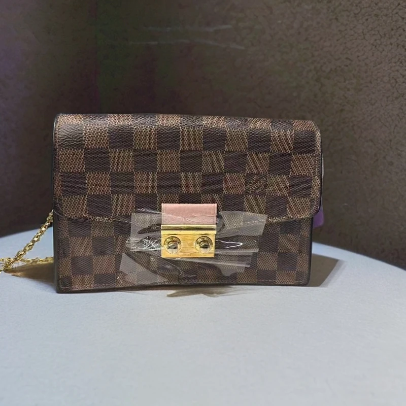 95新 LouisVuitton/路易威登 棋盘格单肩包1678 3611