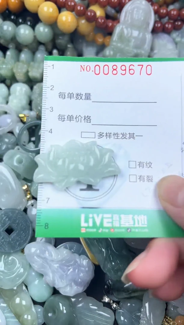 翡翠未镶嵌颈饰闪购0089670