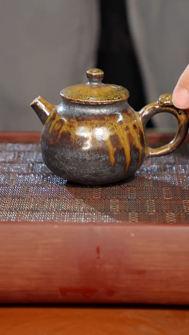 陶瓷奢瓷/瑞寅柴烧茶器（壶）1870微瑕