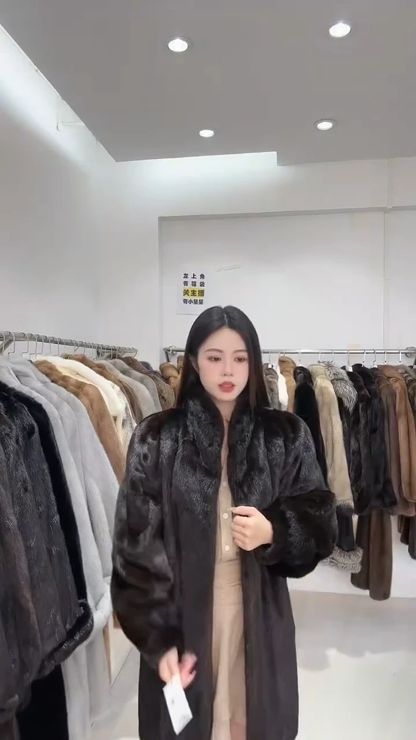 350 小橙子皮草进口中古貂vintage
