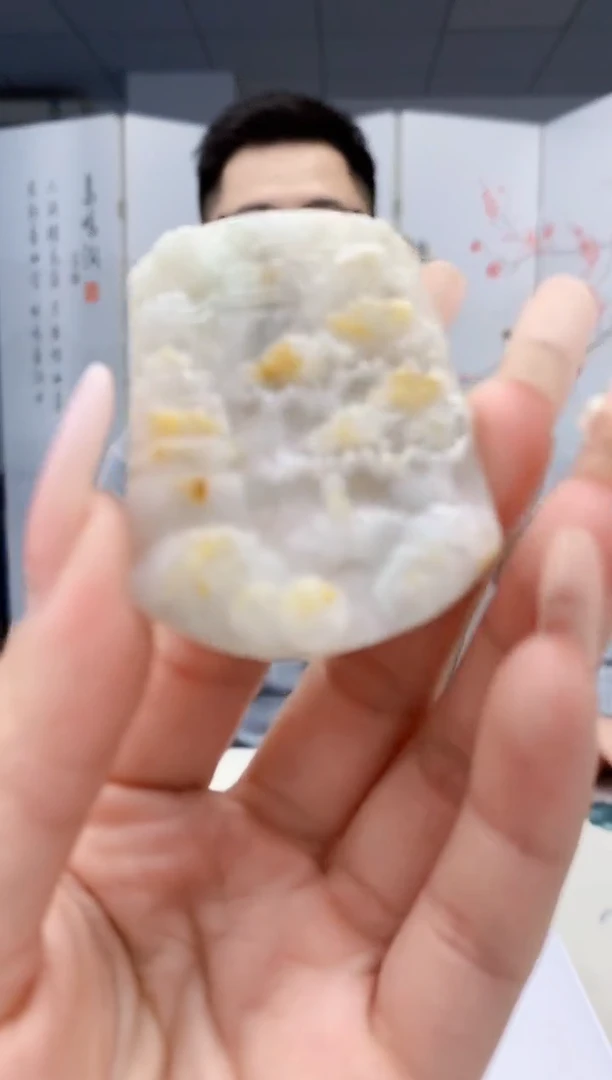 【闪购商品】翡翠颈饰未镶嵌5153lr-jj挂件2
