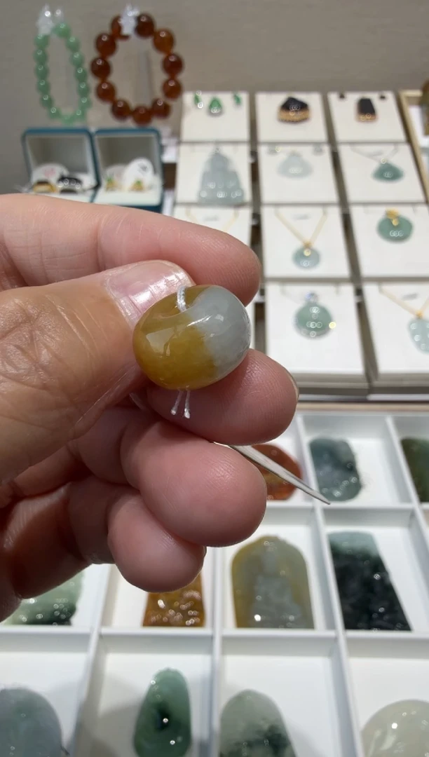 未镶嵌挂件翡翠A货翡翠多样性孤品