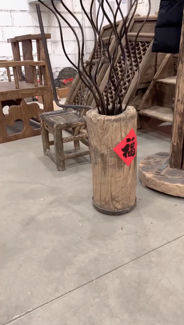 木（非红木类）辘轳