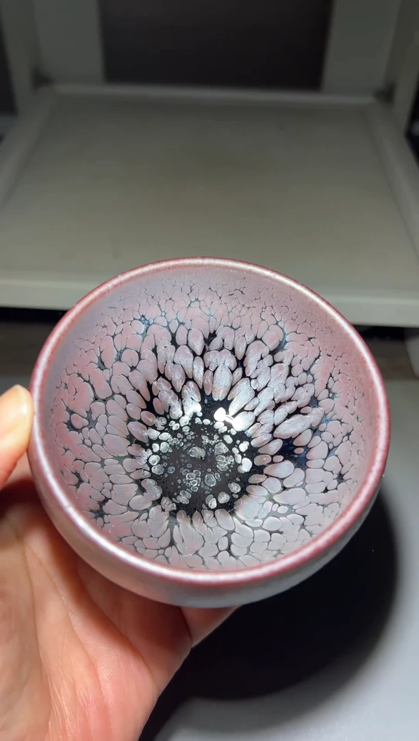 茶盏建窑建盏 浮雕油滴