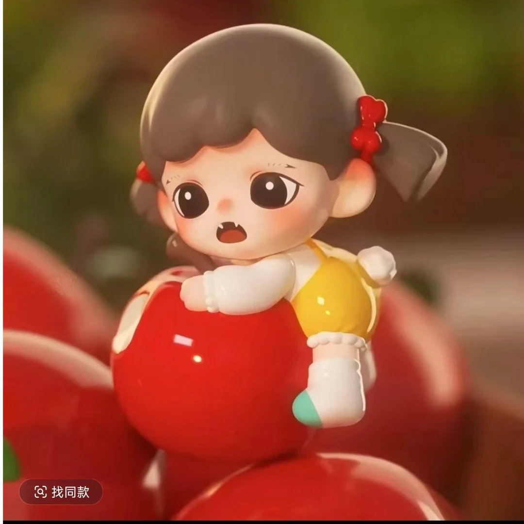 正版Baby Zoraa我爱吃果果mini系列手办公仔摆件周边DIY可爱礼物