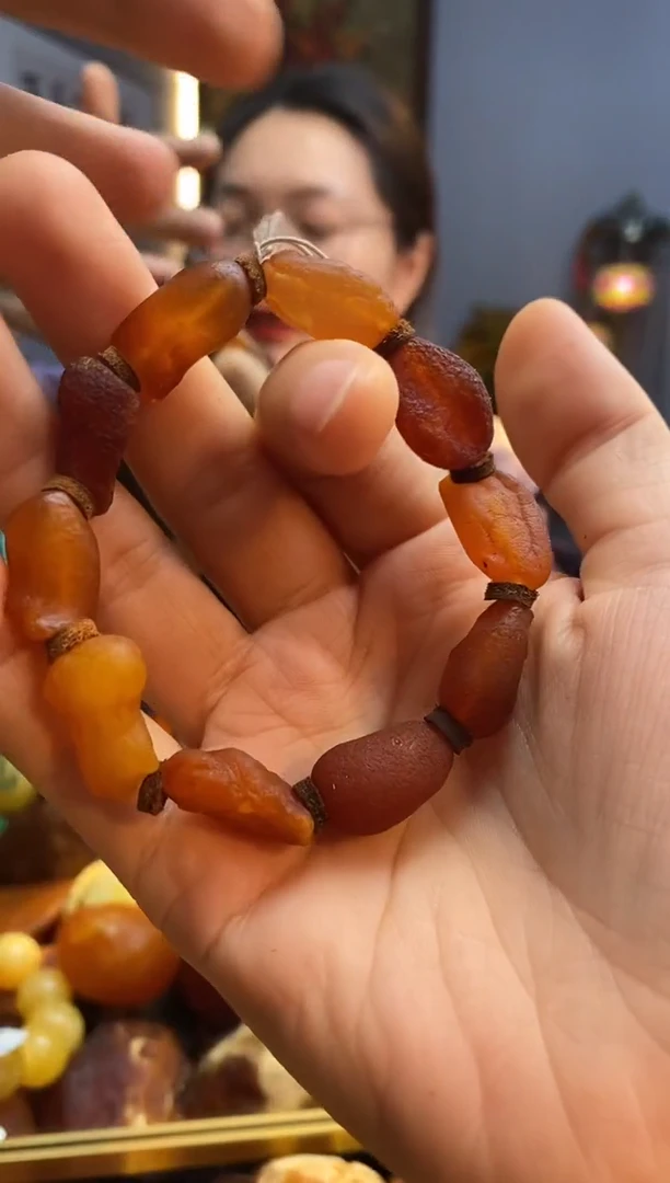 未镶嵌琥珀手串手串