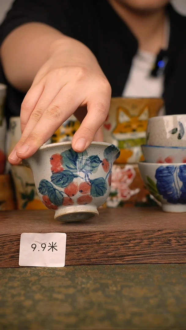 摆件泥垚手作 景德镇手工手绘器物