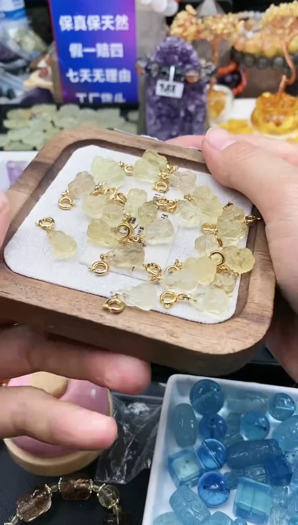 【闪购商品】水晶颈饰未镶嵌113a多样性发其一2/8/1个