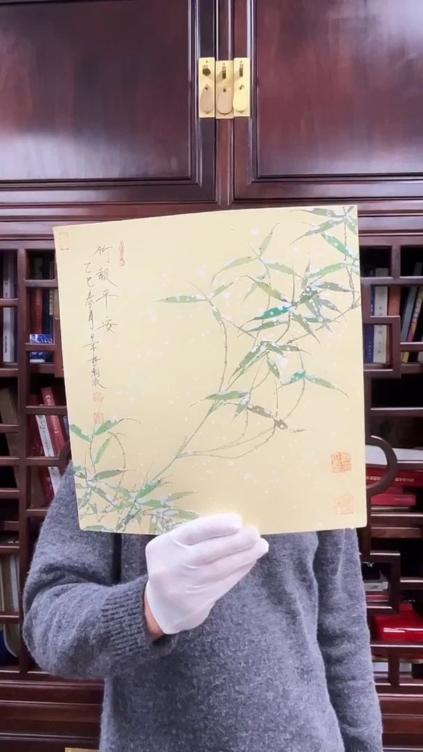 绘画崔老师-1平尺-没骨花鸟