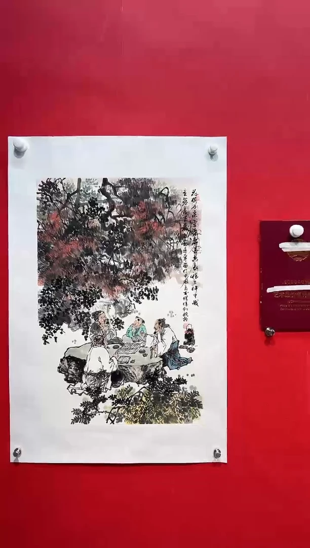 国画画家陆远华纯手绘原作