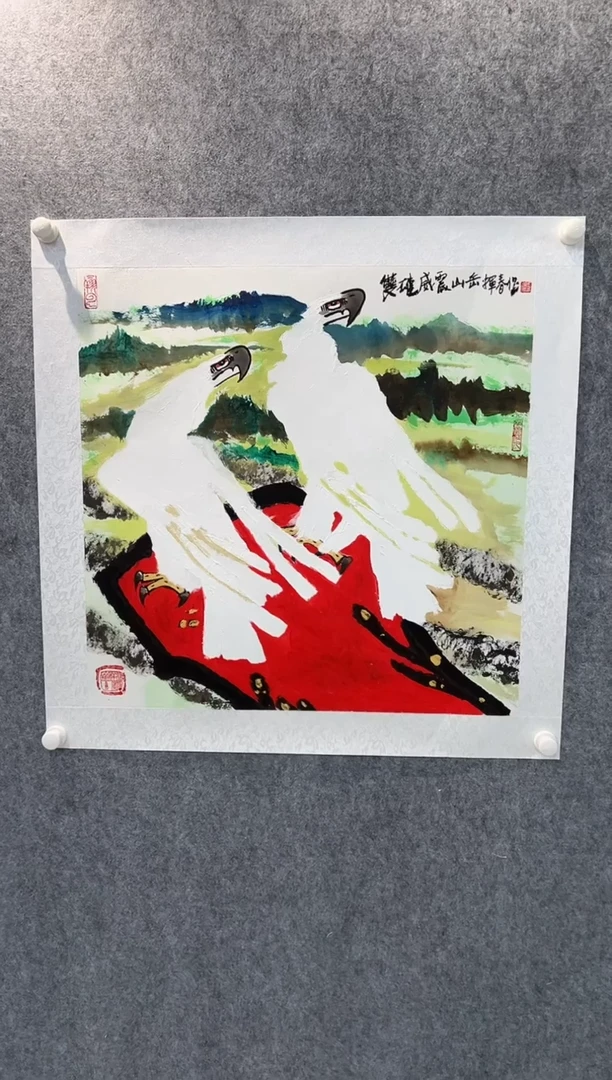 国画WHC 精品绘画作品-4花鸟