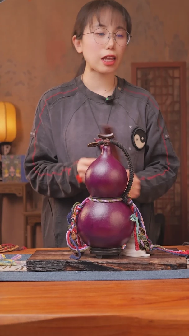 1566号链接精品大漆葫芦现货现发[一物一拍]