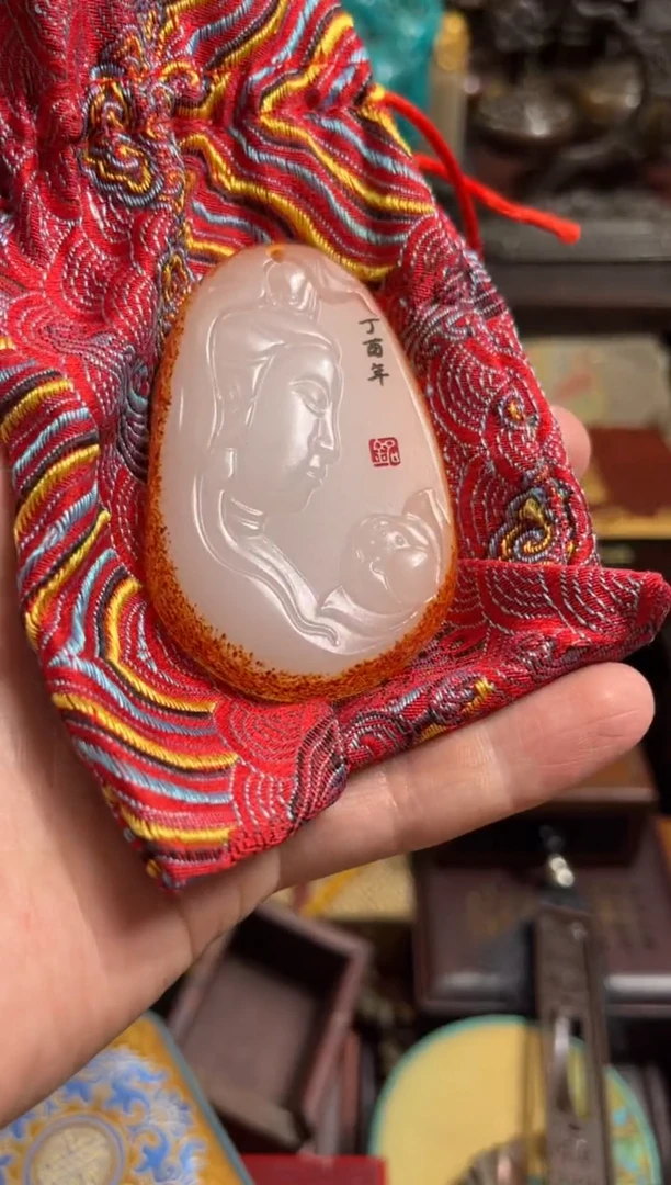 和田玉未镶嵌挂件——————谓谓谓谓020