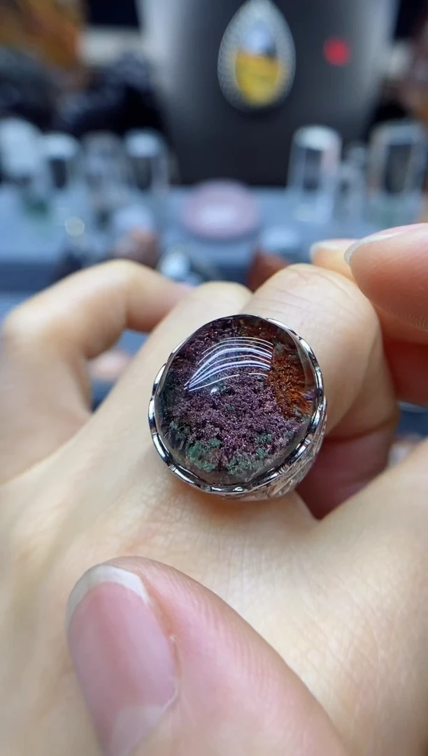 【闪购商品】水晶戒指银S925镶嵌水晶水晶