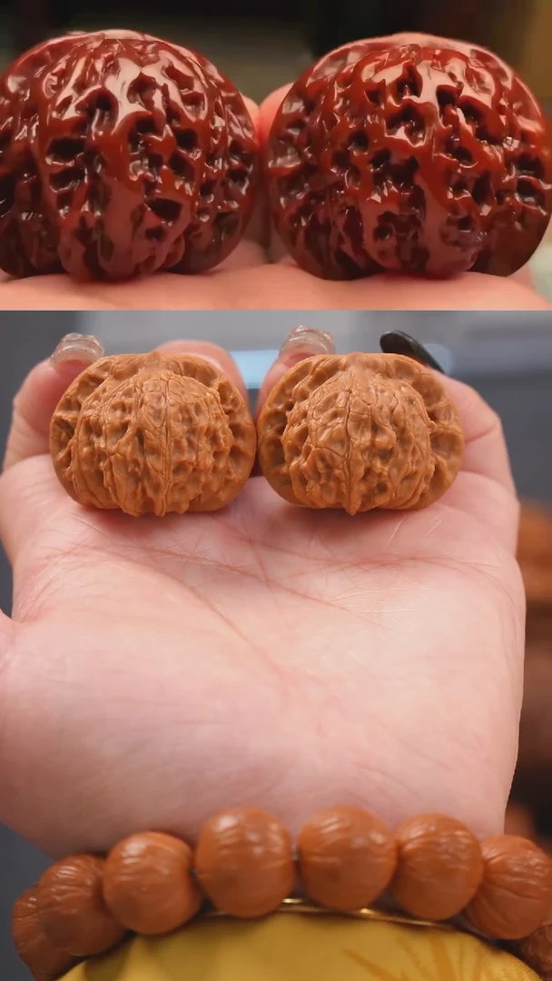 【闪购商品】文玩核桃吊坠34狻猊狮子头