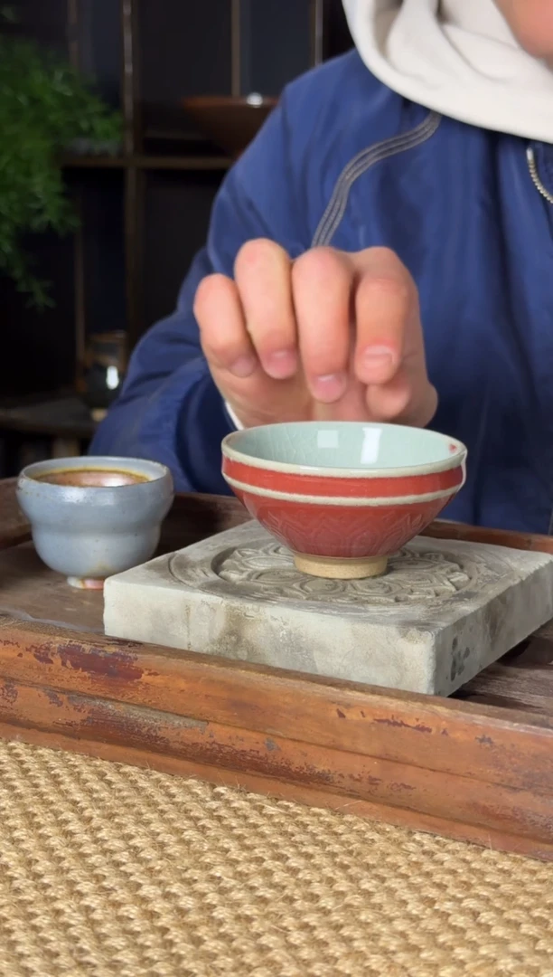 福利福利平阳窑手作钧青釉主人盏