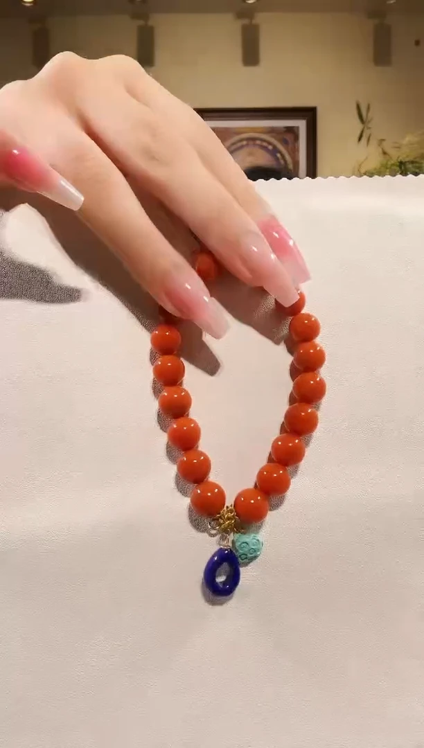 未镶嵌手链南红玛瑙手串