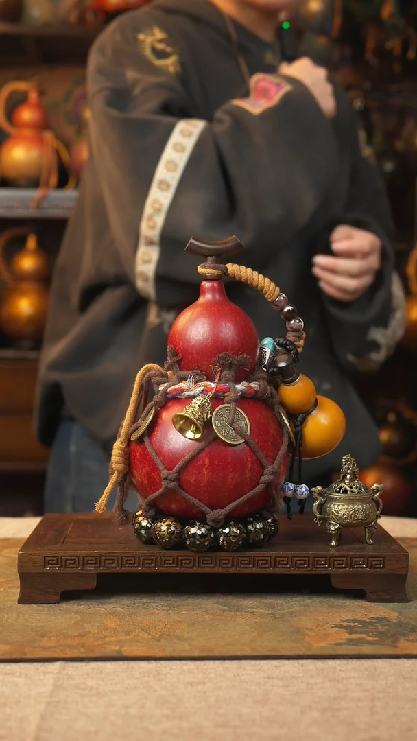 【闪购商品】363大漆葫芦一物一拍记葫堂出品