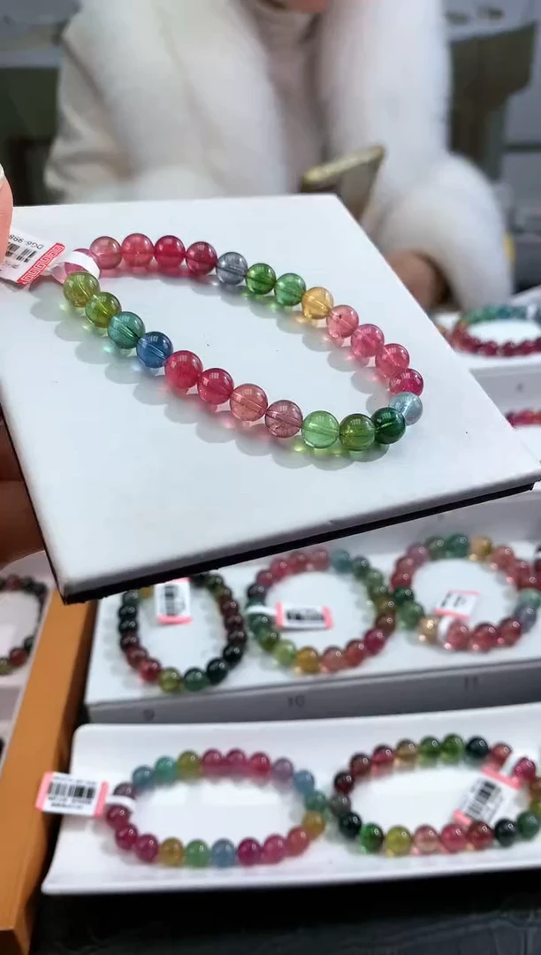 【闪购商品】碧玺手链未镶嵌多样性发一条