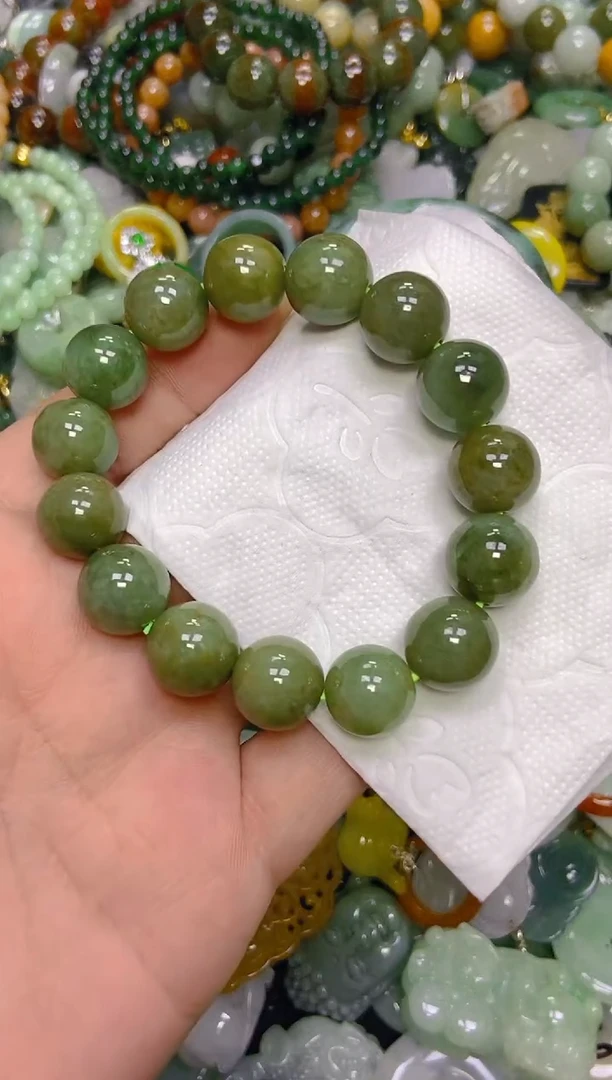 颈饰未镶嵌翡翠13mm