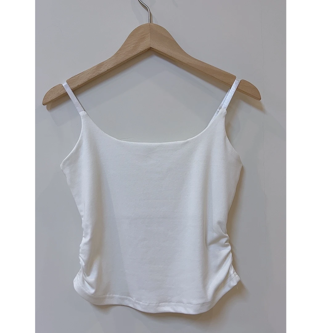 奈奈妮【通勤背心】背心吊带纯色时尚百搭春夏33440