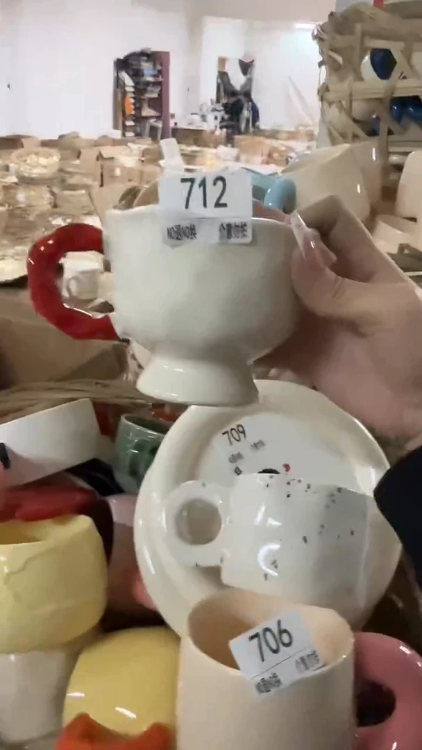 陶瓷手柄款微瑕四单包邮712