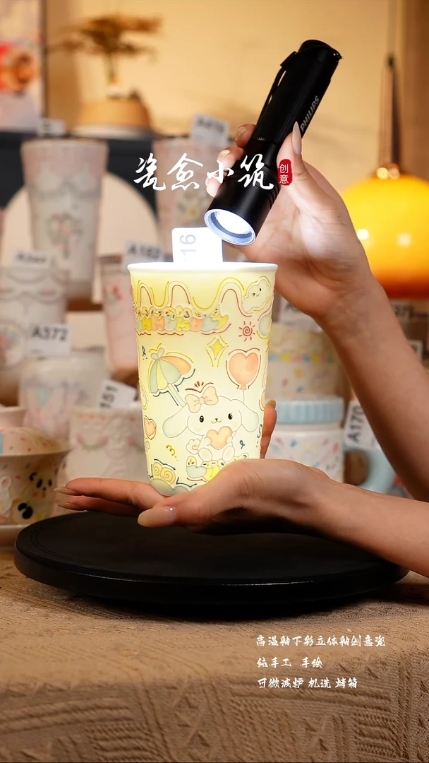 景德镇高温釉下彩创意瓷