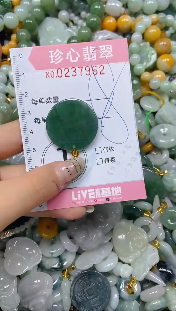 翡翠未镶嵌颈饰闪购0237962