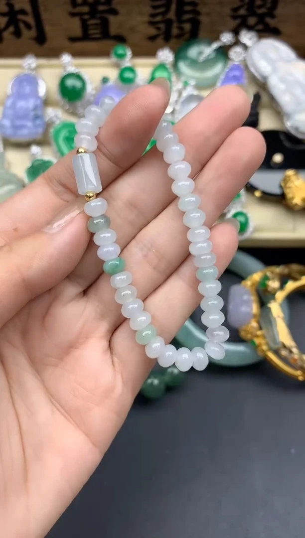未镶嵌手链翡翠141-春日珠宝