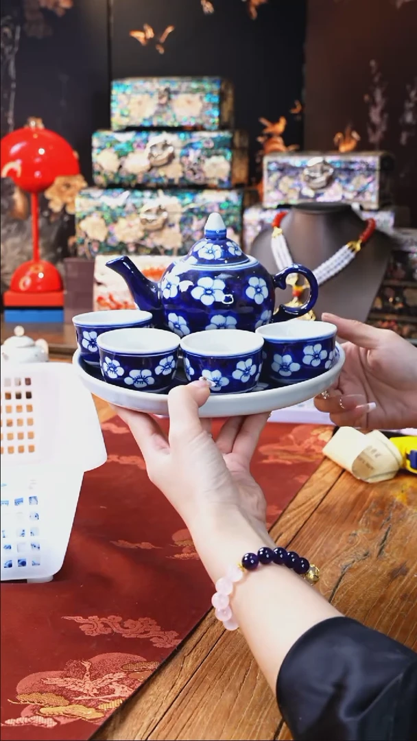 【闪购商品】瓷片豆包儿推荐饰品摆件