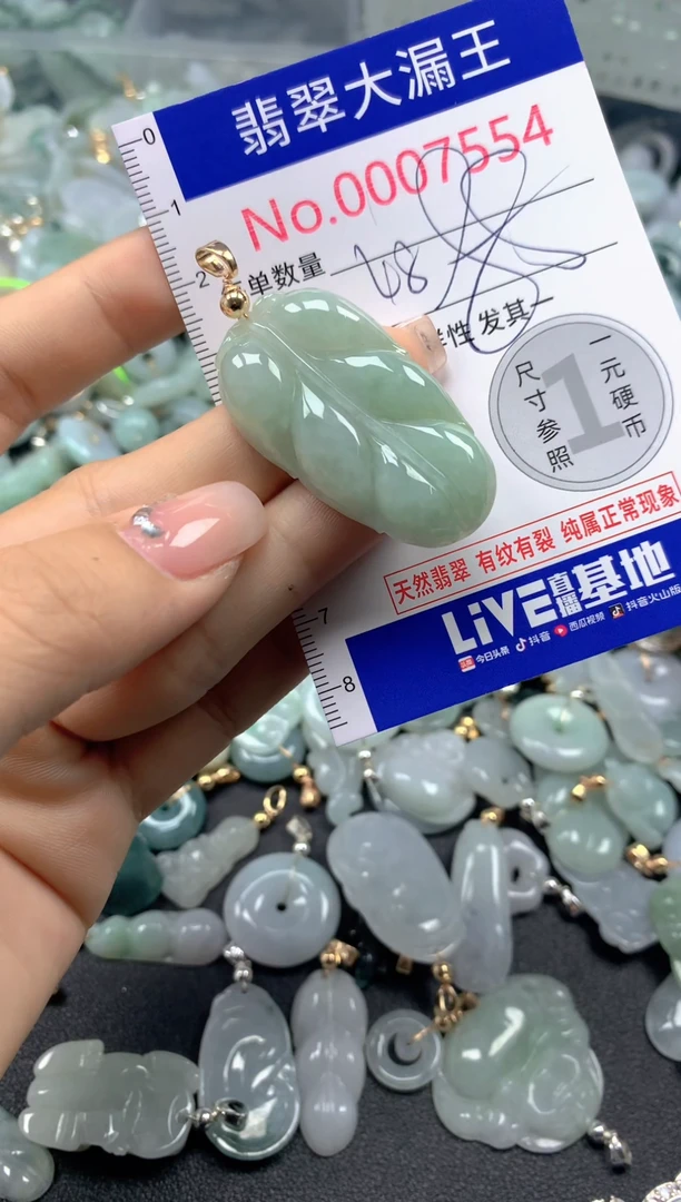 颈饰未镶嵌翡翠7554