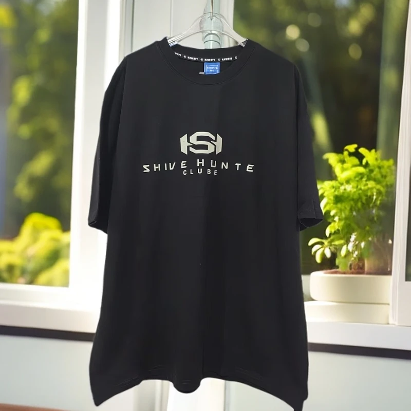 【9700-黑】潮品圆领T恤