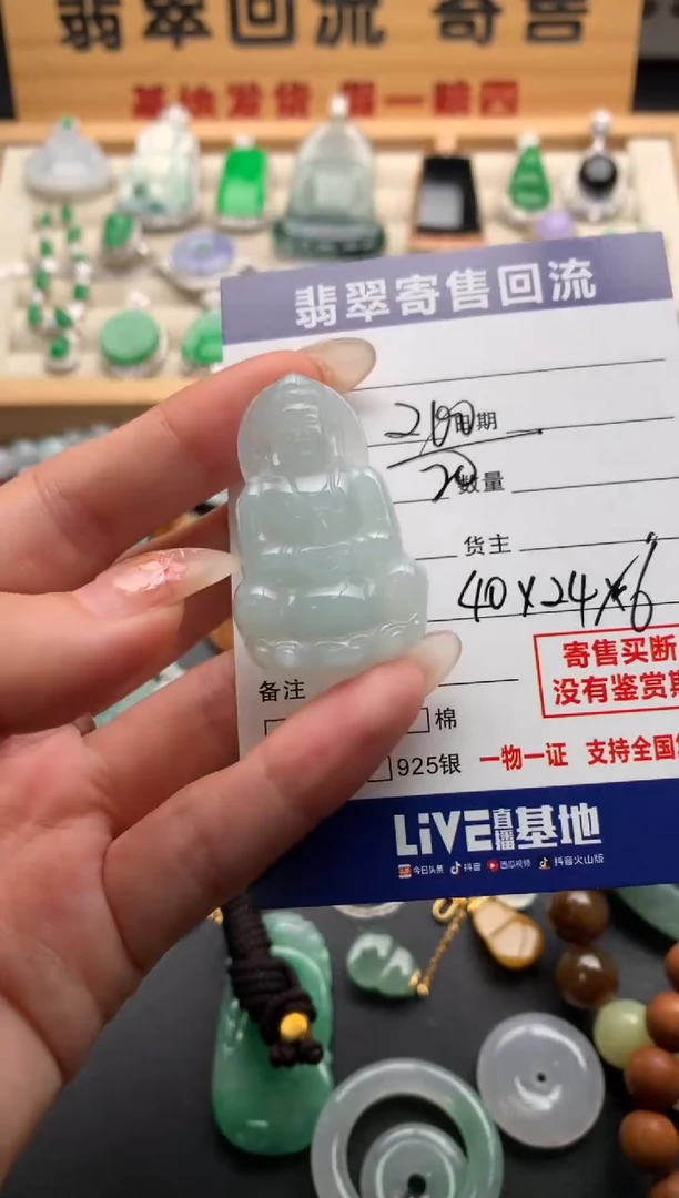 翡翠未镶嵌颈饰10137244