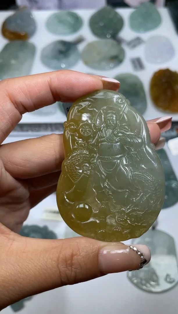 【闪购商品】定制翡翠未镶嵌不退不换CMH1件-A