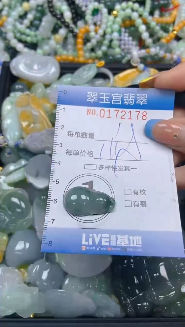 翡翠未镶嵌颈饰闪购0172178
