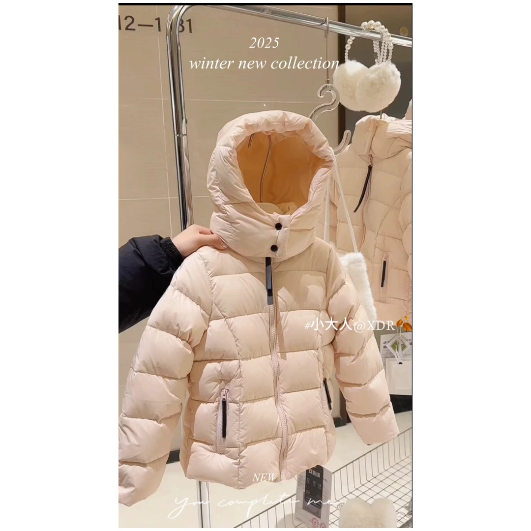 【lulu风小蛮腰羽绒服】 8875 小大人 B  2025女童百搭