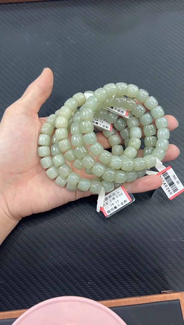 【闪购商品】和田玉手串未镶嵌近矿卡10手串多样性发货拍一发一