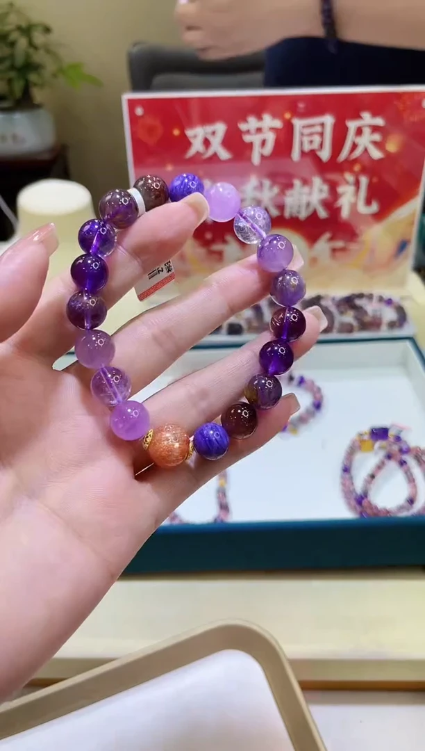 18K金镶嵌手链水晶@@ZY40721015