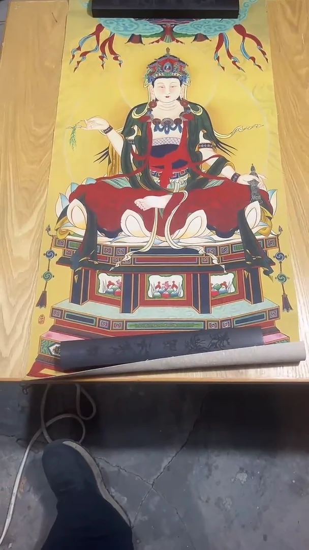 卷轴画卷轴唐卡商品