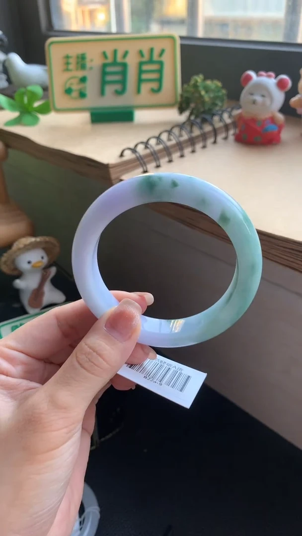 翡翠手镯未镶嵌十*叔7408号圈口定金1000付完尾款6999发货