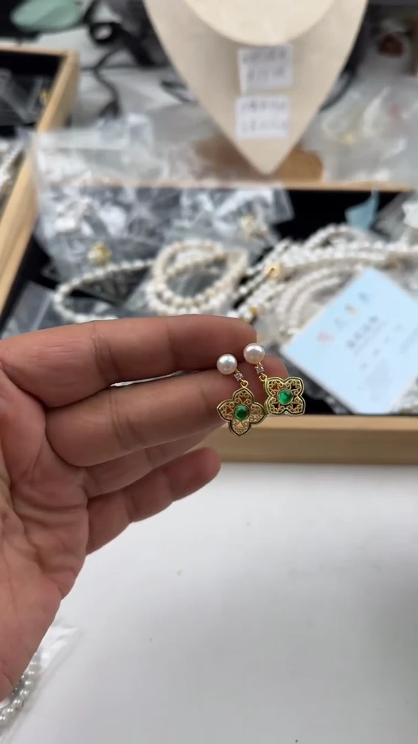 【闪购商品】淡水珍珠1111银S925镶嵌1111