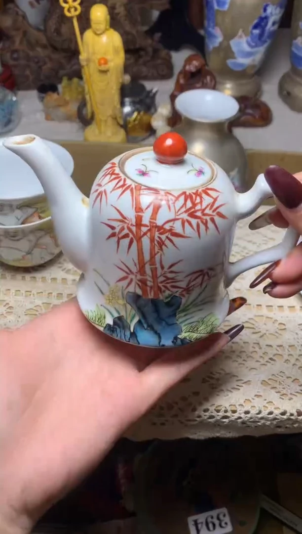 紫砂盖碗瓷器默认微瑕瓷器