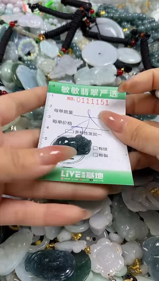 【闪购商品】翡翠颈饰未镶嵌闪购0111151多样性发其一