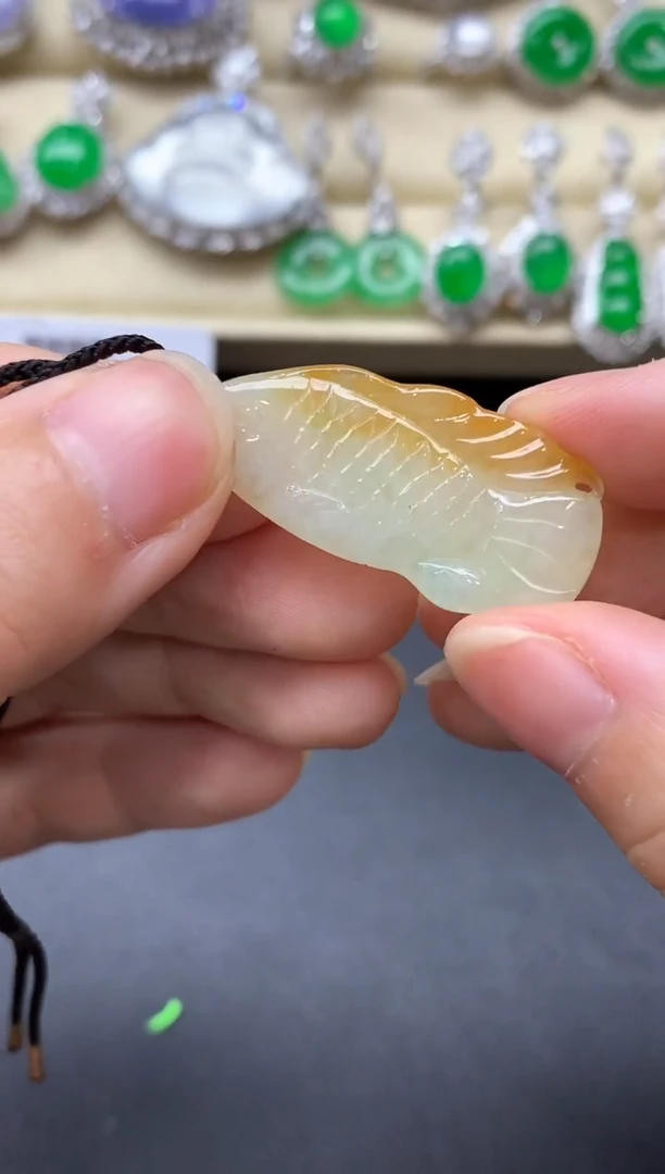 翡翠未镶嵌颈饰167中国好珍宝