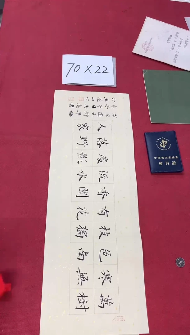 书法中书马亮老师书法作品