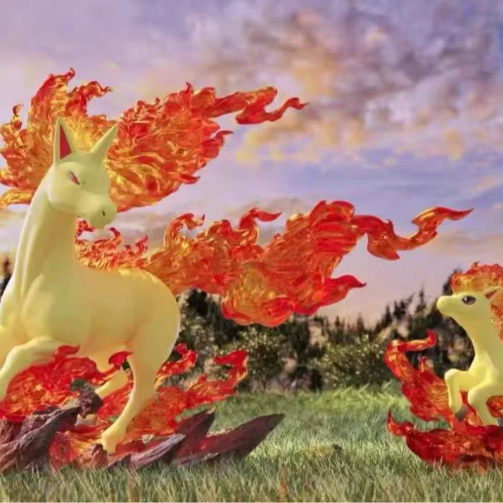 《孤品》真新镇小火马 烈焰马 原色 全新